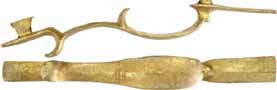 Triggerguard, Allentown-Bethlehem and Lehigh County, sand cast brass
